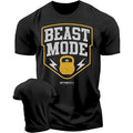 007. Beast Mode Weightlifting Funny Gym Shirts Motivational Lifting Shirts for Men T-Shirts Powerlifting Workout Shirts...