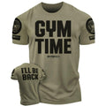 019. GYM TIME - I'll BE BACK Funny Motivational Workout Gym T-Shirt for Men Hoodie, Sweatshirt | GrindPrints.com