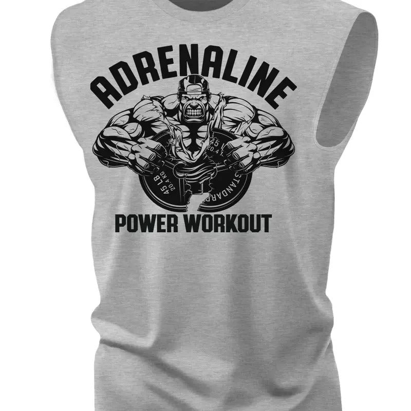020. Adrenaline Power Workout Muscle Tank Top for Men T-Shirts, Hoodie, Sweatshirt | GrindPrints.com