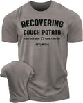 030. Recovering Couch Potato Funny Motivational Workout Gym T-Shirts, Hoodie, Sweatshirt