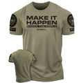 061. Shock The World Funny Workout Gym T-Shirt for Men Hoodie, Sweatshirt | GrindPrints.com