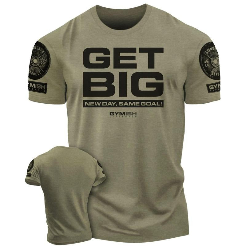 063. Get Big Funny Workout Gym T-Shirts, Hoodie, Sweatshirt