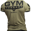 098. Gym Therapy Back Design Funny Workout Gym T-Shirt for Men Hoodie, Sweatshirt | GrindPrints.com