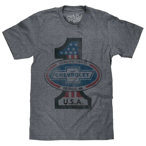 #1 Chevrolet T-Shirt - Gray Hoodie, Sweatshirt | GrindPrints.com