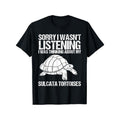 [1 T-Shirt Sulcata Tortoise-Themed] Sulcata Tortoise-Themed Cotton T-Shirt, Crew Neck, Slight Stretch, Printed Graphic...