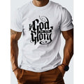 1 pc, 100% cotton T-shirt, GOD GLORY Pure Cotton Men's Tshirt Comfort Fit Made in USA Hoodie, Sweatshirt | GrindPrints.com