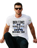 100% Behind You - Men's funny Graphic T-shirt Hoodie, Sweatshirt | GrindPrints.com