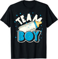 100% Cotton  Announcement Team Boy  Party Gender Reveal T-Shirt Hoodie, Sweatshirt | GrindPrints.com