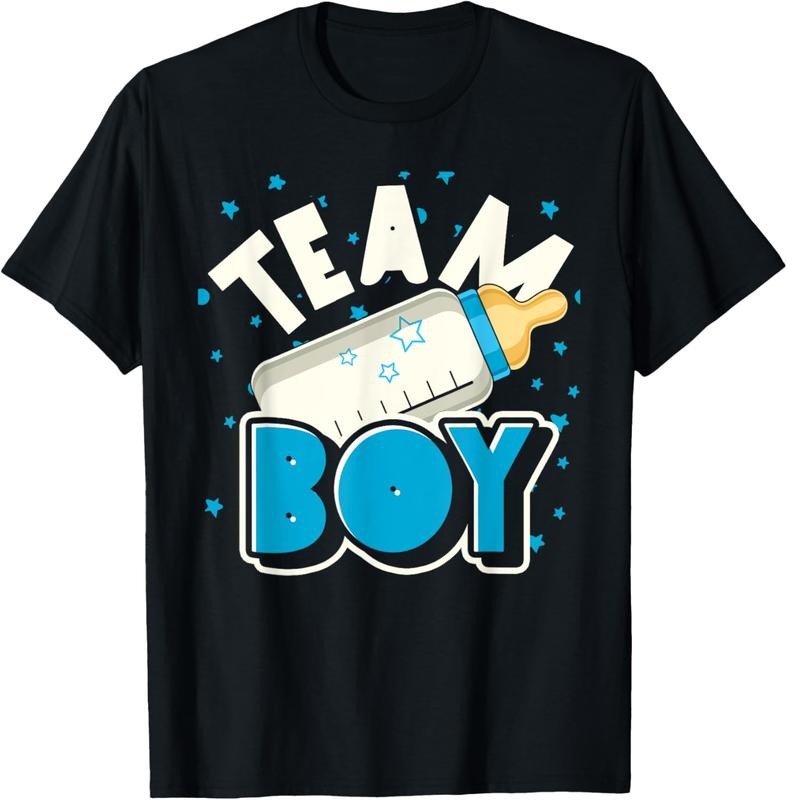 100% Cotton  Announcement Team Boy  Party Gender Reveal T-Shirt Hoodie, Sweatshirt | GrindPrints.com