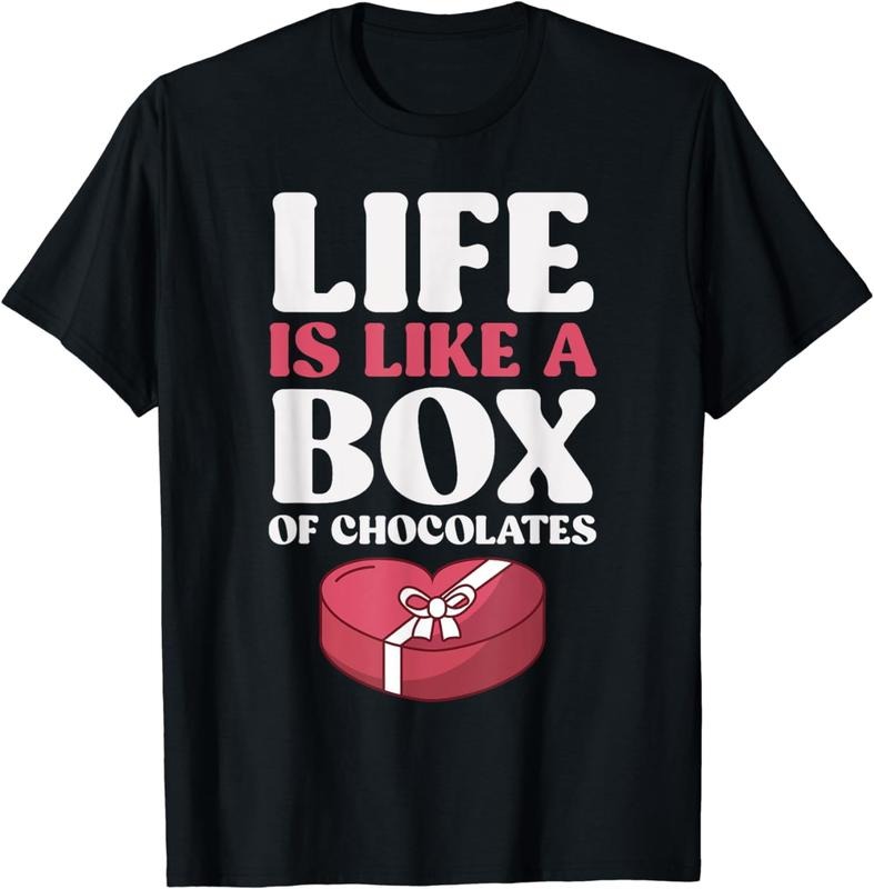 [100% Cotton] Sweet Tooth -Life is Like a Box of Chocolates T-Shirt Hoodie, Sweatshirt | GrindPrints.com