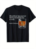 [100% Cotton] Whiskey Drinking Printed Men's Cotton Graphic T-shirt Hoodie, Sweatshirt | GrindPrints.com