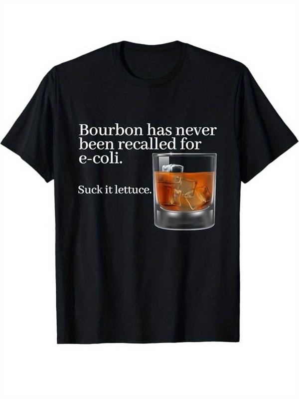 [100% Cotton] Whiskey Drinking Printed Men's Cotton Graphic T-shirt Hoodie, Sweatshirt | GrindPrints.com