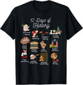 100% Cotton 12 Day Of History Teacher Christmas Social Studies Student T-Shirt Hoodie, Sweatshirt | GrindPrints.com