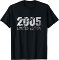 100% Cotton 19 years old boy limited edition 19th birthday gift girl T-Shirtstyle{n002}2 T-Shirts, Hoodie, Sweatshirt