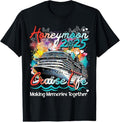 100% Cotton 2025 Honeymoon Cruise Crew Partner Couples Cruising Vacation T-Shirt Hoodie, Sweatshirt | GrindPrints.com