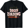 100% Cotton 2025 Loading Happy New Year 2025 Matching Family NYE T-Shirt Hoodie, Sweatshirt | GrindPrints.com