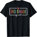 100% Cotton 3rd Grade Team Crew Third Grade Squad Back School Teacher T-Shirts, Hoodie, Sweatshirt