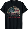 100% Cotton 60th Birthday Gift men Vintage born 1964 turning 60 Year Old T-Shirt Hoodie, Sweatshirt | GrindPrints.com