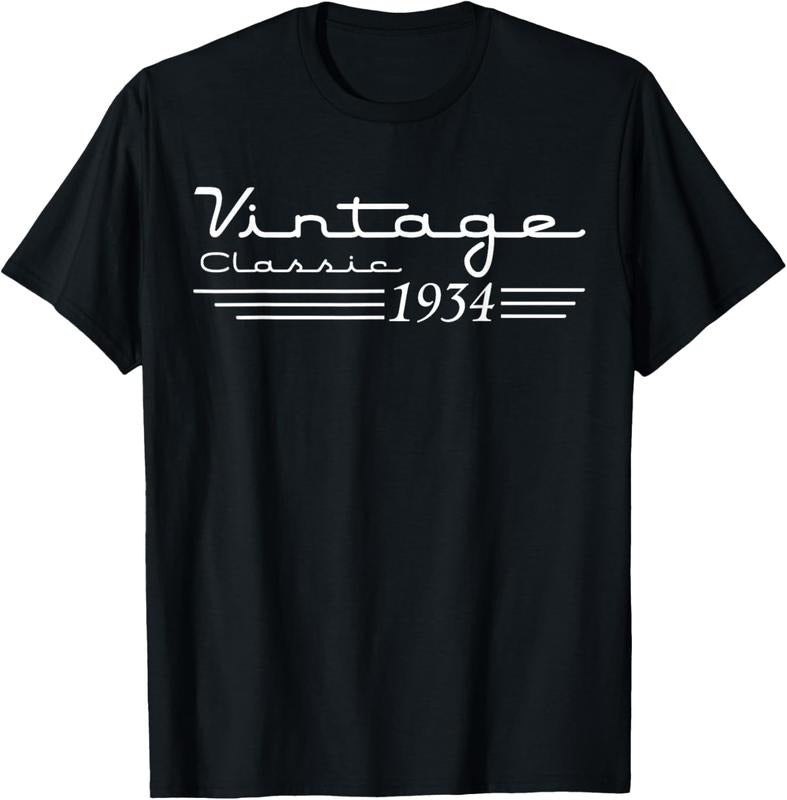 100% Cotton 90 Year Old Vintage 1934 90th 90th T-Shirts, Hoodie, Sweatshirt