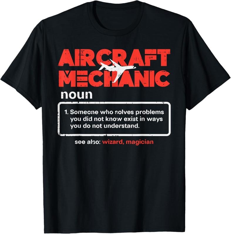 100% Cotton Aircraft Mechanic Definition Airplane Technician T-Shirts, Hoodie, Sweatshirt