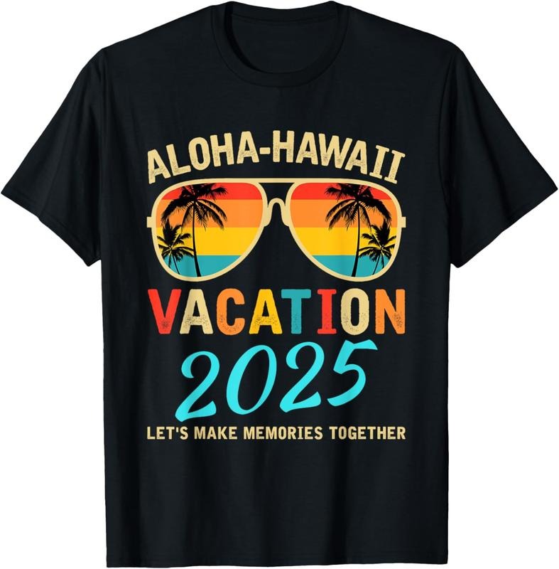 100% Cotton Aloha Hawaii Family Trip 2025 Making Memories Vacation Trip T-Shirt Hoodie, Sweatshirt | GrindPrints.com