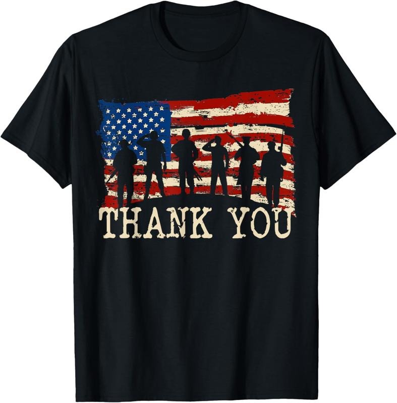 100% Cotton American Flag Thank You Veterans Proud Veteran T-Shirts, Hoodie, Sweatshirt