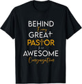 100% Cotton An Awesome Pastor Congregation Christian Preacher Minister T-Shirt Hoodie, Sweatshirt | GrindPrints.com