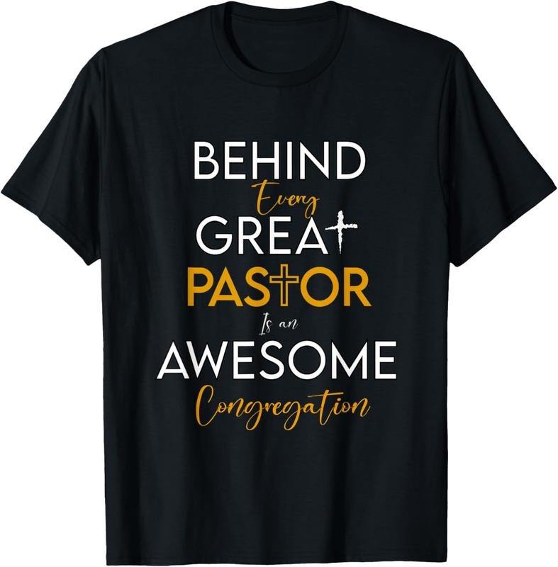 100% Cotton An Awesome Pastor Congregation Christian Preacher Minister T-Shirt Hoodie, Sweatshirt | GrindPrints.com