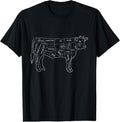 100% Cotton Anatomy of the Bark - Gift for Butchers T-Shirt Hoodie, Sweatshirt | GrindPrints.com
