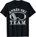 100% Cotton Apres Ski Goggles Party Team Skier Gift T-Shirt Hoodie, Sweatshirt | GrindPrints.com
