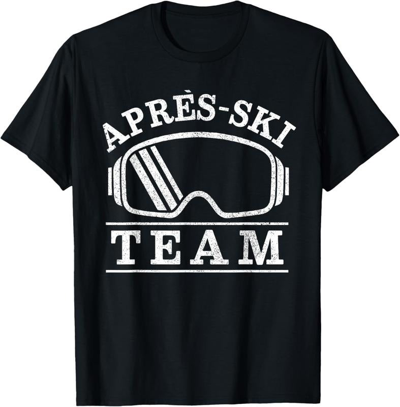 100% Cotton Apres Ski Goggles Party Team Skier Gift T-Shirt Hoodie, Sweatshirt | GrindPrints.com
