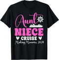 100% Cotton Aunt Niece Cruise Making Memores 2024 Summer Vacation Day T-Shirt Hoodie, Sweatshirt | GrindPrints.com