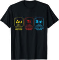 100% Cotton Autism Awareness Elements Periodic Table ASD T-Shirts, Hoodie, Sweatshirt