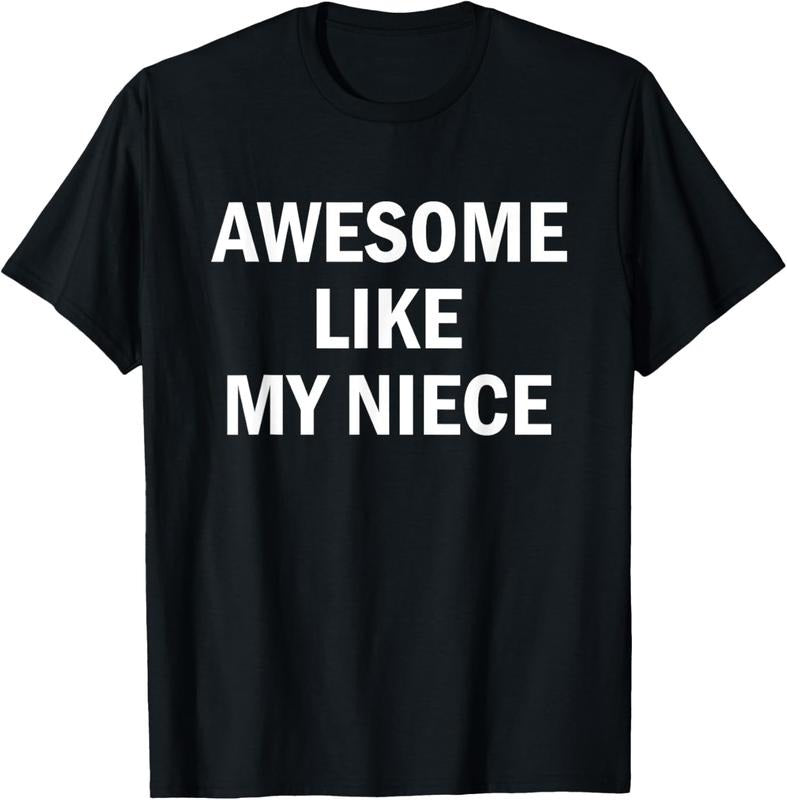 100% Cotton Awesome Like My Niece T-Shirt Hoodie, Sweatshirt | GrindPrints.com