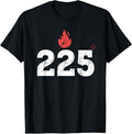 100% Cotton BBQ Barbeque Grilling 225 Degrees Smoking Meat Dad Father T-Shirt Hoodie, Sweatshirt | GrindPrints.com