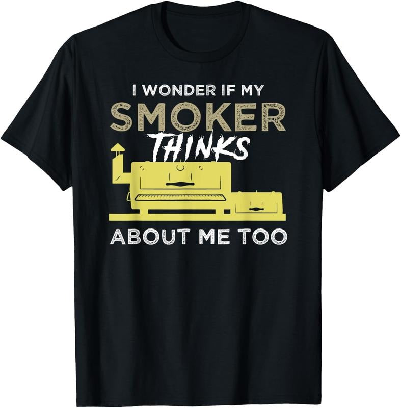 100% Cotton BBQ Smoker Shirt Funny Smoking Meat Grilling BBQing T-Shirt Hoodie, Sweatshirt | GrindPrints.com