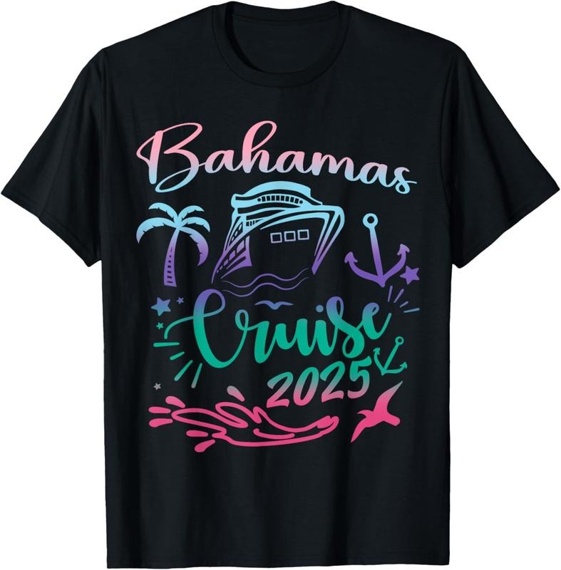 100% Cotton Bahamas Cruise 2025 Family Vacation Trip Matching T-Shirts, Hoodie, Sweatshirt