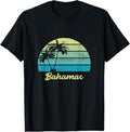 100% Cotton Bahamas Souvenir T Shirt Vacation Vintage Palm T-Shirt Hoodie, Sweatshirt | GrindPrints.com