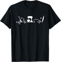 100% Cotton Baking Heartbeat Baker Bakery Owner Pastry Chef T-Shirt Hoodie, Sweatshirt | GrindPrints.com