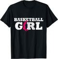 100% Cotton Basketball Girl Player Silhouette Sport T-Shirts, Hoodie, Sweatshirt