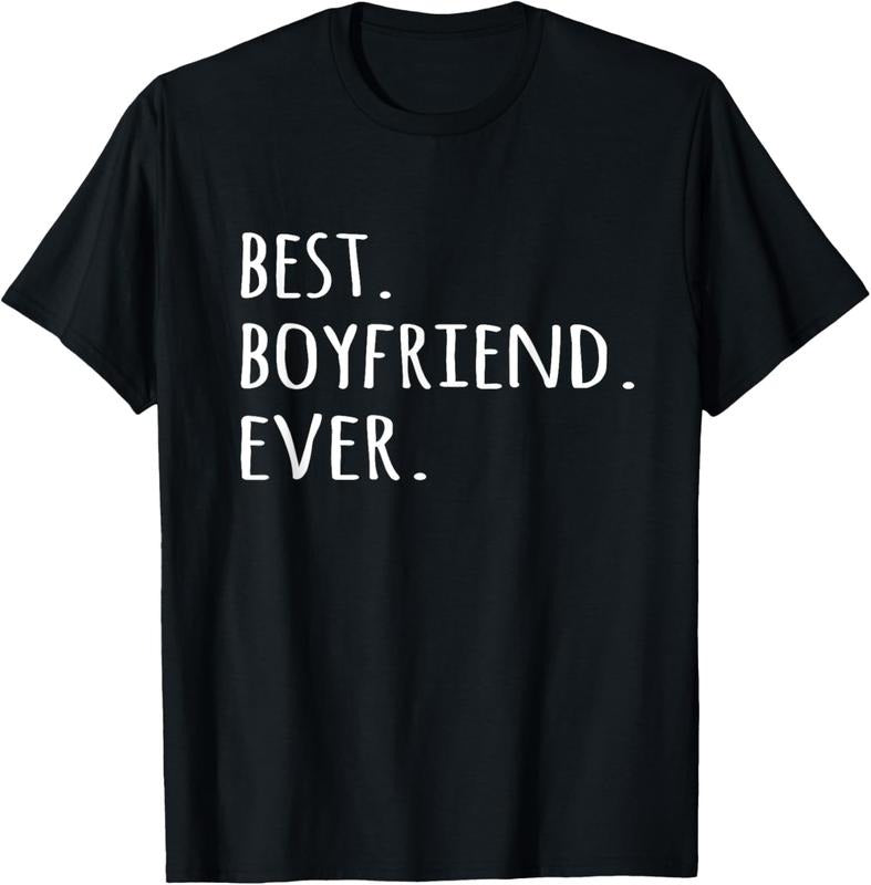 100% Cotton Best Boyfriend Ever T-shirt romantic tshirt tee for him T-Shirt Hoodie, Sweatshirt | GrindPrints.com