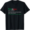 100% Cotton Best Funny Nonno Italian Grandfather Definition Gift T-Shirt T-Shirt Hoodie, Sweatshirt | GrindPrints.com