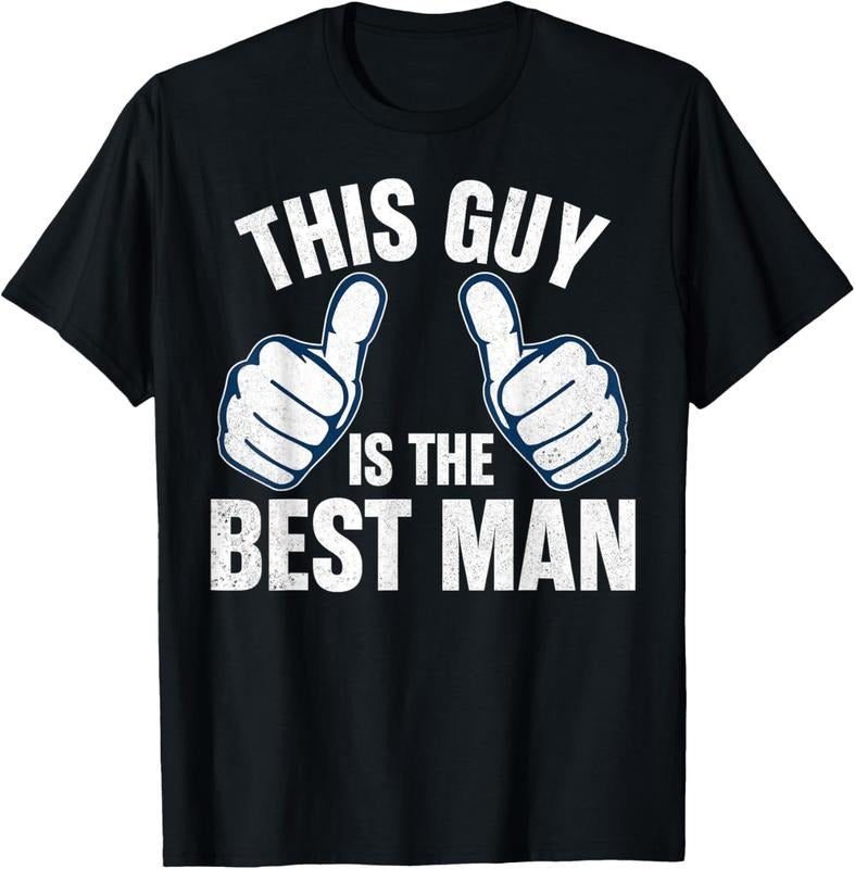 100% Cotton Best Man Bachelor Supplies Party Wedding T-Shirt Hoodie, Sweatshirt | GrindPrints.com
