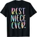 100% Cotton Best Niece Ever Gifts From Aunt Tie Dye T-Shirt Hoodie, Sweatshirt | GrindPrints.com