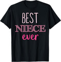 100% Cotton Best Niece Ever Shirt Niece Shirt T-Shirt Hoodie, Sweatshirt | GrindPrints.com
