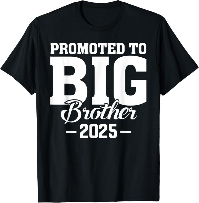 100% Cotton Big Brother 2025 Shirt Finally Promoted To Big Brother 2025 T-Shirt Hoodie, Sweatshirt | GrindPrints.com