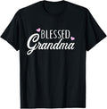 100% Cotton Blessed Grandma T-Shirt Hoodie, Sweatshirt | GrindPrints.com