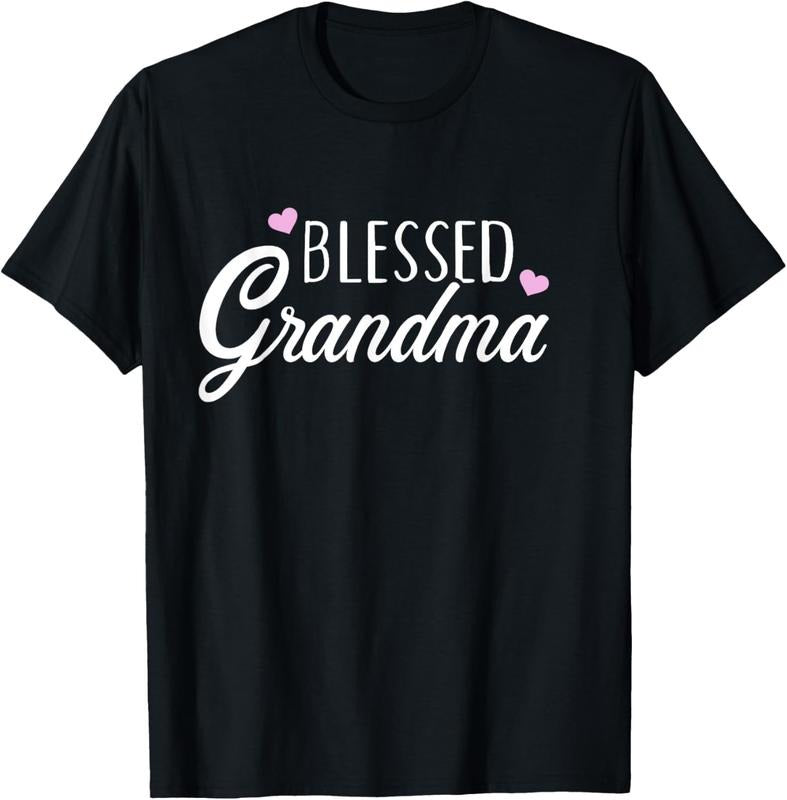 100% Cotton Blessed Grandma T-Shirt Hoodie, Sweatshirt | GrindPrints.com