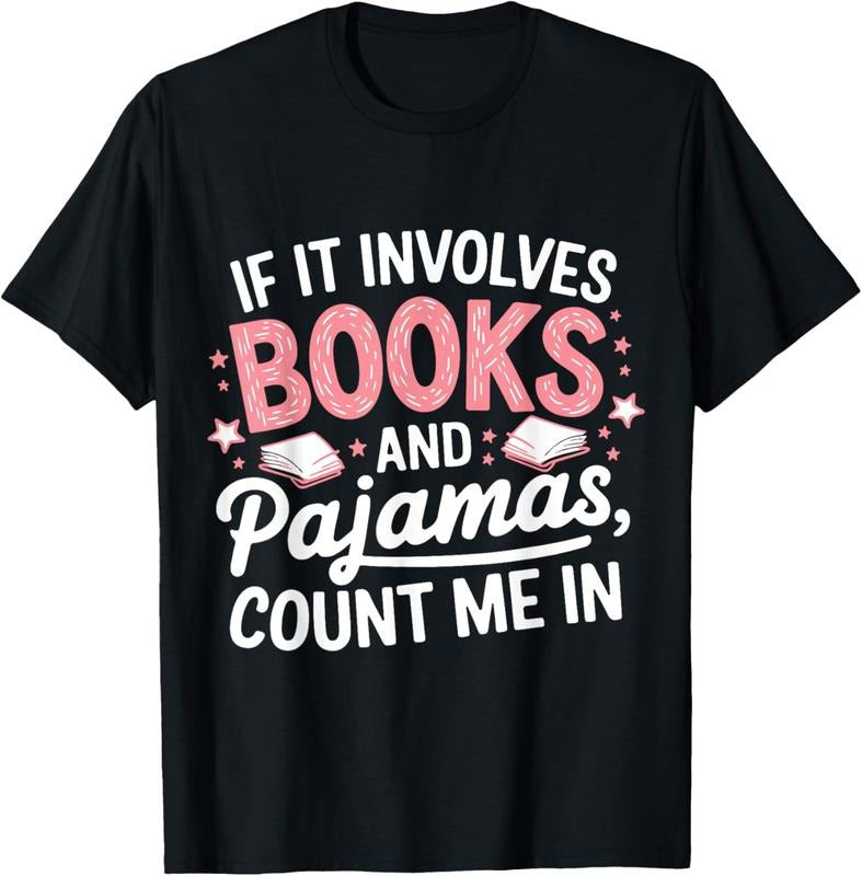 100% Cotton Book & Pajamas Humorous Book Lover Funny Reading Bedtime T-Shirt Hoodie, Sweatshirt | GrindPrints.com
