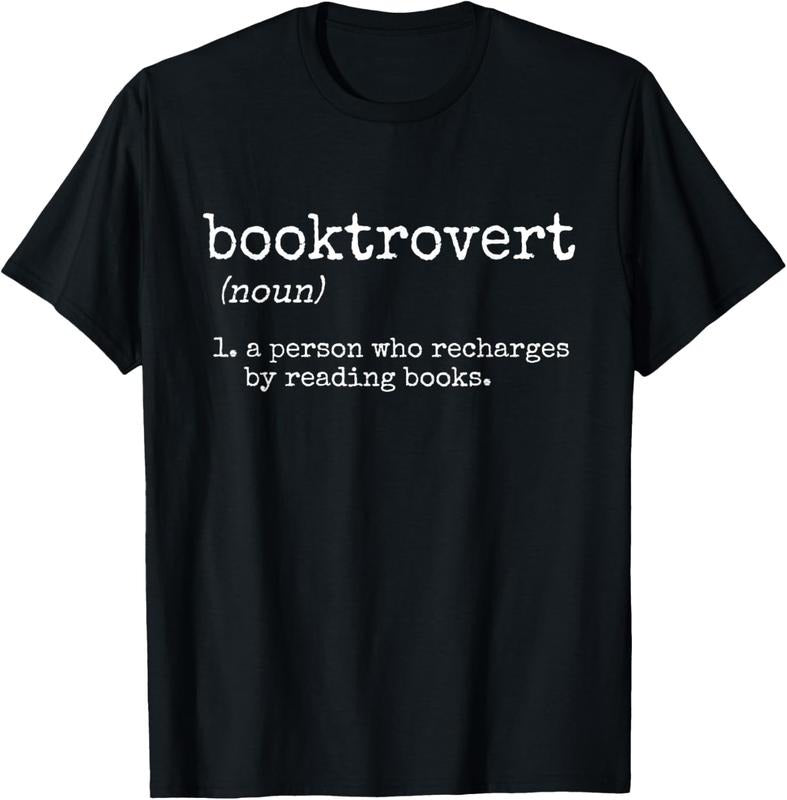 100% Cotton Booktrovert, Funny Book Reader T-Shirt Hoodie, Sweatshirt | GrindPrints.com